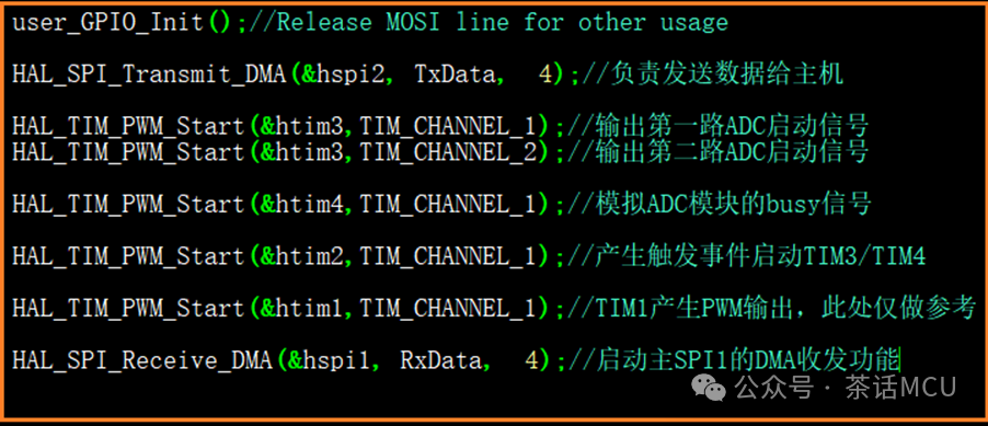 九游app：求一种基于STM32G4芯片TIM+SPI+DMA应用设计方案(图5)